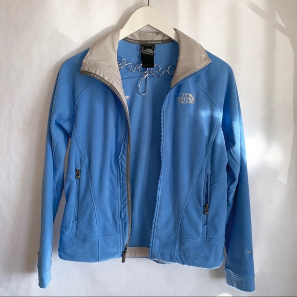 The North Face Baby Blue Fleece Jacket - Picture 2 of 8